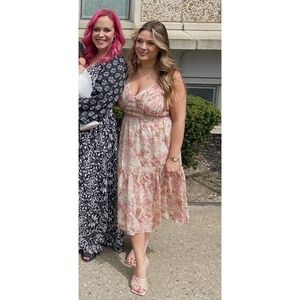 [Floret Studio] Pink Floral Dress